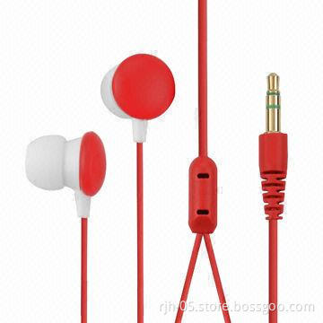 Button earphones